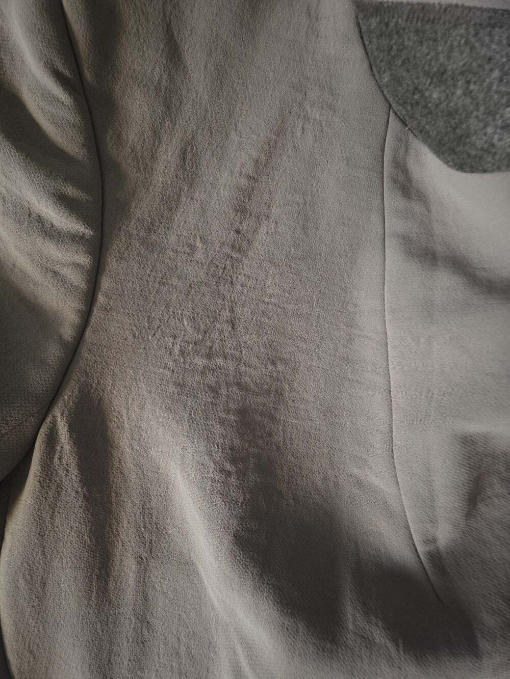 Aritzia Wilfred Generation Blazer Textured Crepette Taupe Size 6 - Picture 11 of 12